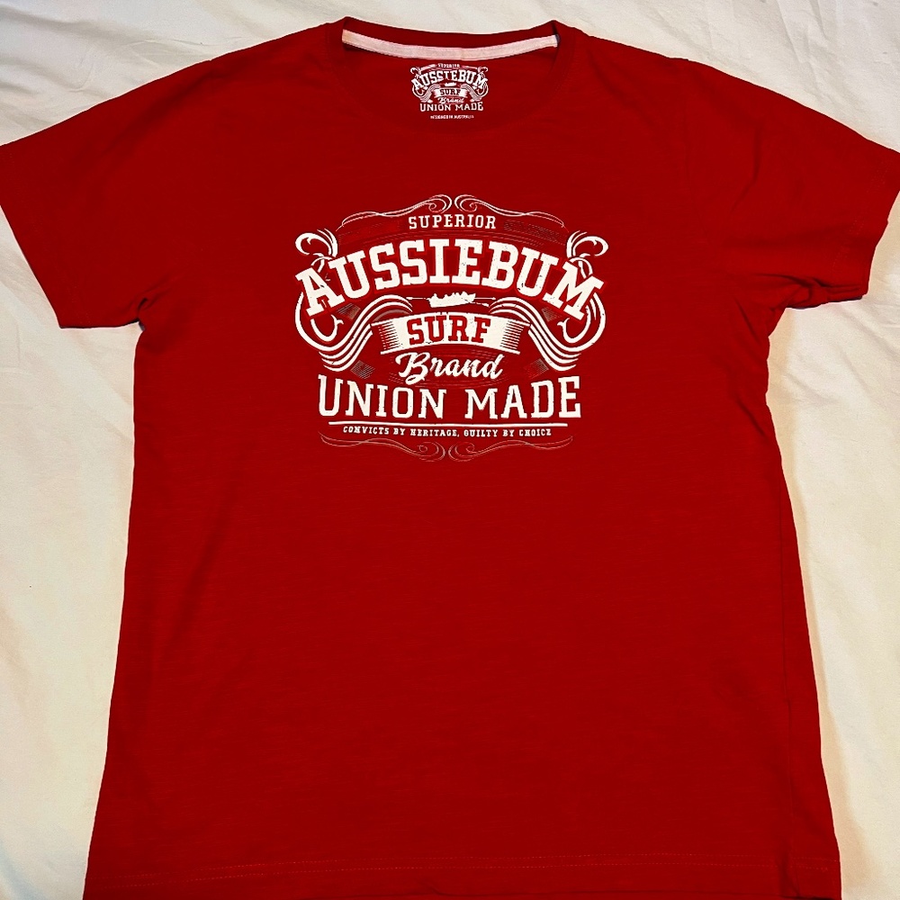 Aussie Bum Red T